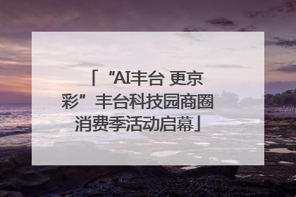 “AI丰台 更京彩”丰台科技园商圈消费季活动启幕
