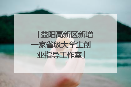 益阳高新区新增一家省级大学生创业指导工作室