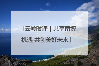 云岭时评｜共享南博机遇 共创美好未来