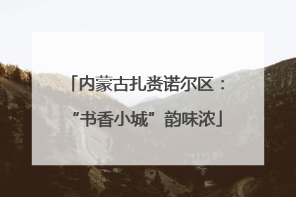 内蒙古扎赉诺尔区：“书香小城”韵味浓