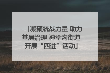 凝聚统战力量 助力基层治理 神堂沟街道开展“四进”活动