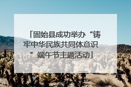固始县成功举办“铸牢中华民族共同体意识”端午节主题活动