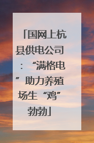 国网上杭县供电公司：“满格电”助力养殖场生“鸡”勃勃