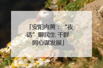 安阳内黄：“夜话”聊民生 干群同心谋发展