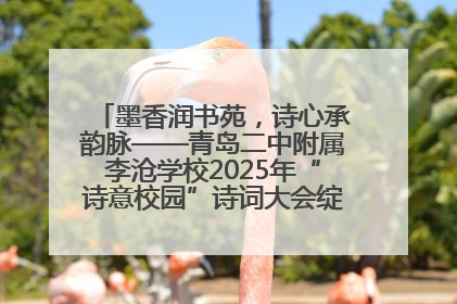 墨香润书苑，诗心承韵脉——青岛二中附属李沧学校2025年“诗意校园”诗词大会绽放文化华章