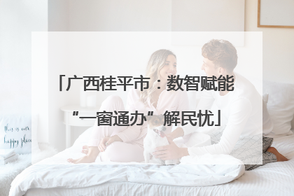 广西桂平市：数智赋能“一窗通办”解民忧