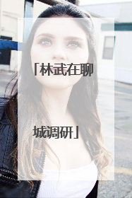 林武在聊城调研