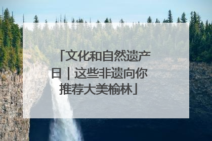 文化和自然遗产日｜这些非遗向你推荐大美榆林