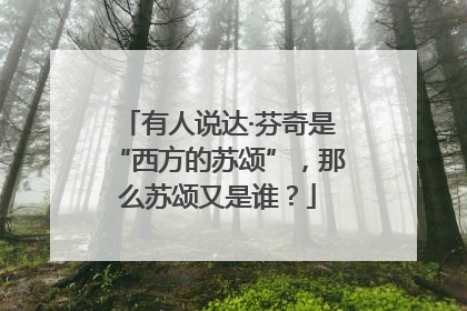 有人说达·芬奇是“西方的苏颂”，那么苏颂又是谁？