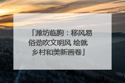 潍坊临朐：移风易俗劲吹文明风 绘就乡村和美新画卷