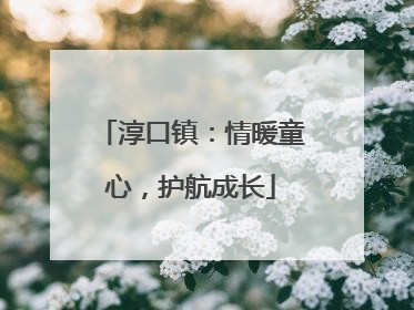 淳口镇：情暖童心，护航成长