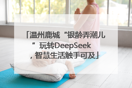 温州鹿城“银龄弄潮儿”玩转DeepSeek，智慧生活触手可及