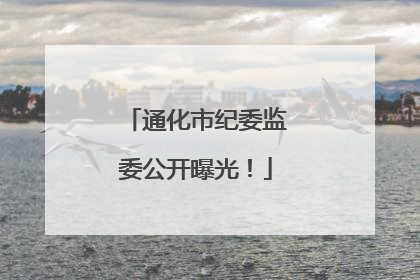 通化市纪委监委公开曝光！