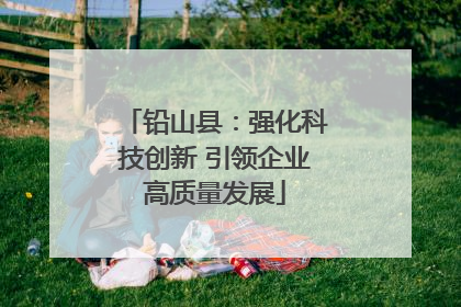 铅山县：强化科技创新 引领企业高质量发展