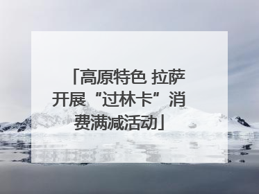 高原特色 拉萨开展“过林卡”消费满减活动