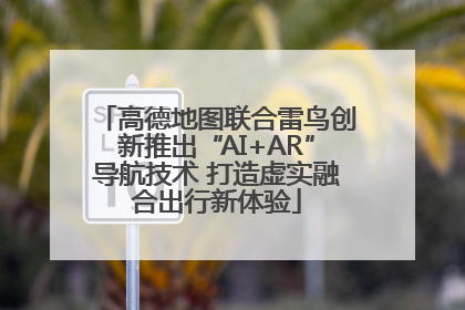 高德地图联合雷鸟创新推出“AI+AR”导航技术 打造虚实融合出行新体验