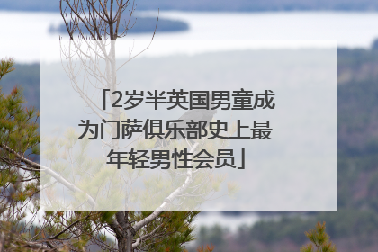 2岁半英国男童成为门萨俱乐部史上最年轻男性会员